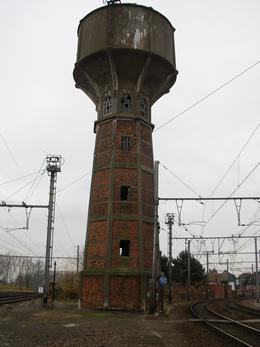 vervallen watertoren Denderleeuw